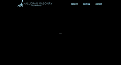 Desktop Screenshot of halloranmasonryinc.com